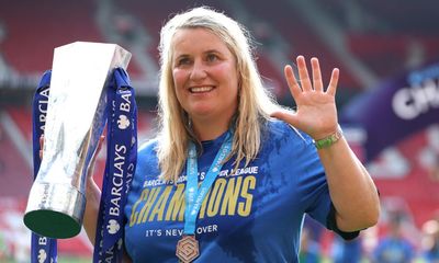 Emma Hayes ‘hasn’t got another drop to give’ after Chelsea WSL title triumph