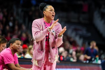 Dawn Staley adorably offered Breanna Stewart’s 2-year-old daughter a scholarship after Liberty win