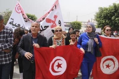 Tunisian Protests Against Sub-Saharan Migrants In Jebeniana