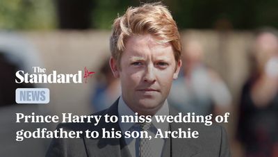 Prince Harry to miss wedding of godfather to his son, Archie, but Prince William to be usher