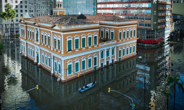 Brazil counts cost of worst-ever floods with little hope of waters receding soon