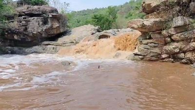 Jalagamparai and Bheeman falls in Jawadhu Hills remain open for tourists
