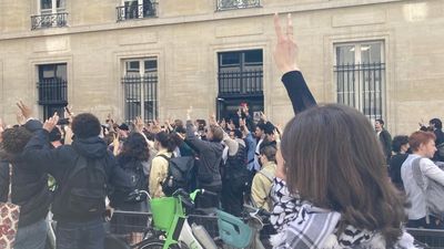 How pro-Palestinian student protests are different in France than the US