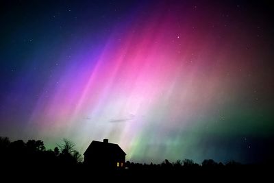 Seeking the Northern Lights was a family affair for this AP photographer