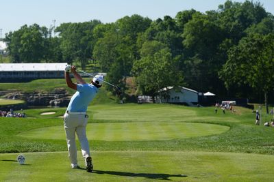 Alejandro Tosti drives par-4 13th island green, makes eagle at 2024 PGA Championship