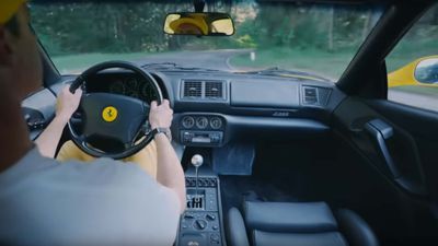 Listening to This Ferrari F355 Carve a Forest Road is Automotive Heaven