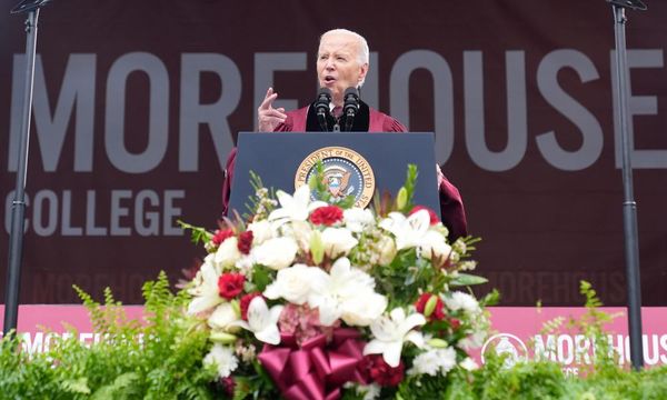 Biden vows to fight ‘poison of white supremacy’ at Morehouse speech