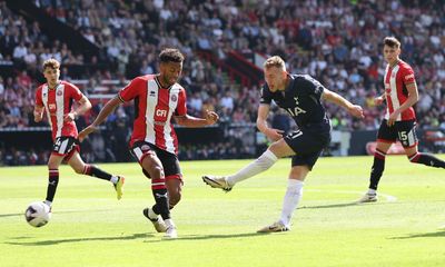 Kulusevski’s double at Sheffield United seals Europa League spot for Tottenham