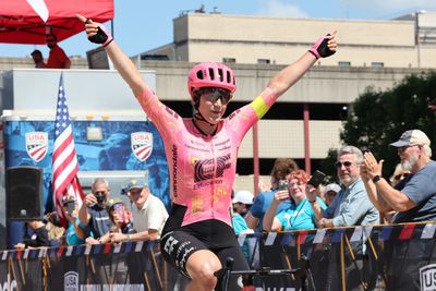 USA National Road Championships: Kristen Faulkner wins elite women's road race stars-and-stripes with solo victory