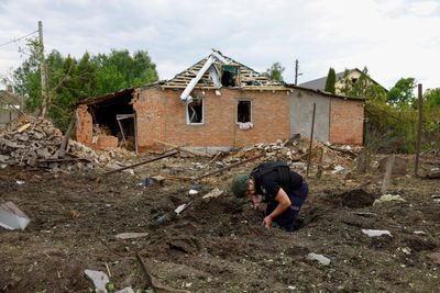 Russian attacks on Ukraine’s Kharkiv region kill at least 11 people