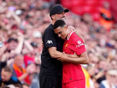 Trent Alexander-Arnold sheds tears as Jurgen Klopp bids farewell to Liverpool