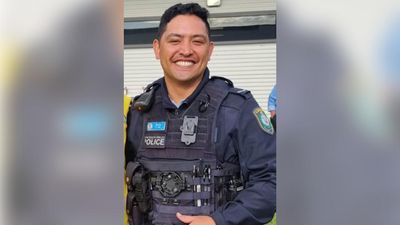 'Extraordinary': stabbed cop who chased attacker hailed