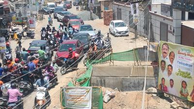 Residents demand expedited construction of stormwater drains and bridges on Nookampalayam Main Road