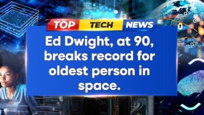 90-Year-Old Ed Dwight Becomes Oldest Person To Go To Space