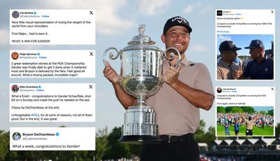 How Social Media Reacted To Xander Schauffele's Maiden Major Victory At PGA Championship