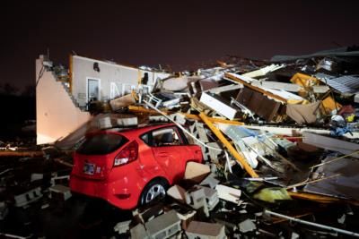 Severe Weather Outbreak Hits America's Heartland With Tornadoes And Winds