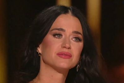 Katy Perry cries as she leaves American Idol after seven seasons