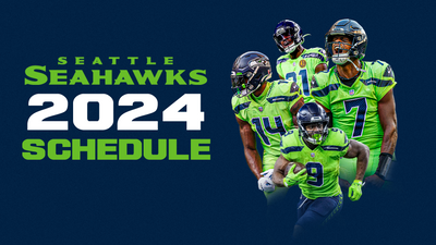 Seattle Seahawks 2024 schedule downloadable wallpapers