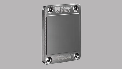 Thermal Grizzly's new heatspreader claimed to lower CPU temperatures by nearly 15 degrees Celsius