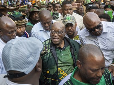 Jacob Zuma banned from running in South Africa's election