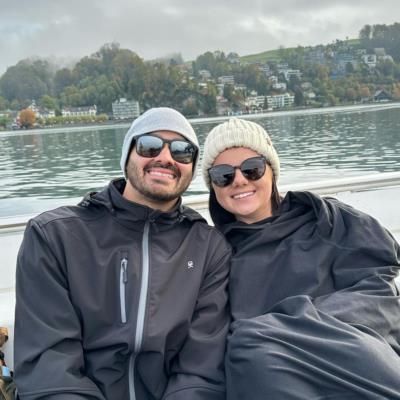 Pablo López And Wife Enjoy Snowy Mountains In Switzerland