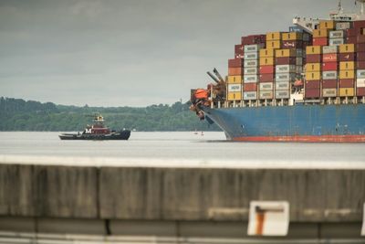 Cargo Ship That Destroyed Baltimore Bridge Towed To Port