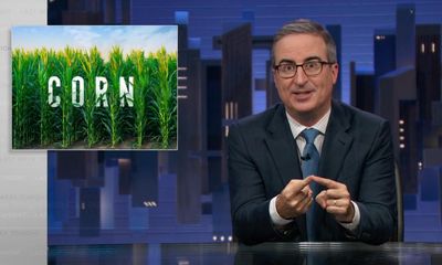 John Oliver tackles the US corn industry: ‘You might be thinking, so what?’