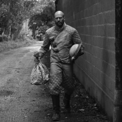 Jason Statham's Intense Black And White Behind-The-Scenes Project Photos