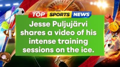 Jesse Puljujärvi's Inspiring On-Ice Training Session