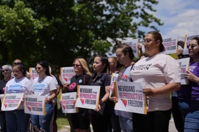 Nevada Abortion Rights Advocates Rally For Ballot Measure