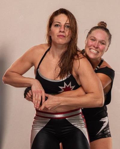 Ronda Rousey And Marina Shafir: Achieving Squad Goals Together