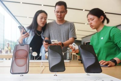 Apple slashes iPhone prices in China for the second time this year as local competition pressures its sales