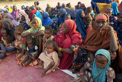 Hundreds of hostages, mostly women and children, are rescued from Boko Haram extremists in Nigeria