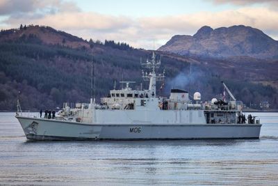 'Hair's breadth': Navy officer fined as warship narrowly avoids crashing in Clyde
