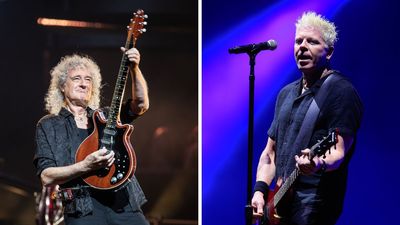 “I put this riff on it, which people are telling me is the birth of thrash metal or something”: Queen’s Stone Cold Crazy comes full circle with a live punk rendition by The Offspring and Brian May