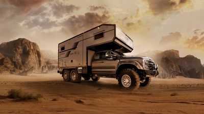 KRUG Expedition’s high and mighty new camper pairs raw power with elegant accommodation