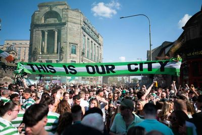 Celtic city title party blasted in parliament as MSP laments £34,000 clean up cost