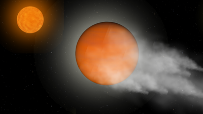 Young 'cotton candy' exoplanet the size of Jupiter may be shrinking into a super-Earth