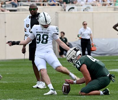 Former Michigan State football kicker commits to transfer to Charlotte