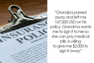 $167K Inheritance Tears Family Apart After Grandma Refuses To Let It All Go To Grandkid