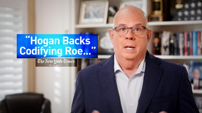 Larry Hogan releases ad touting support for codifying Roe as he faces uphill climb to the Senate