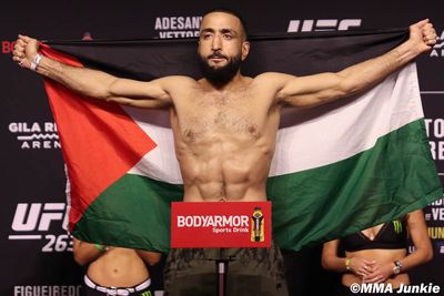 Belal Muhammad explains why he doesn’t like ‘piece of trash’ Sean Strickland