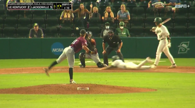 Jacksonville infielder Tyrell Brewer stole home out of nowhere with diving move to earn shocking run