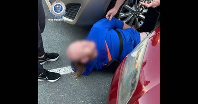 NSW police cross the border for a takedown in Bunnings Fyshwick car park