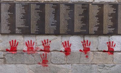 France ‘investigating whether Russia behind’ graffiti on Holocaust memorial