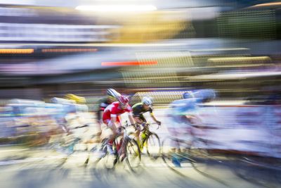 Motor doping suspect runs down race organiser while escaping inspection