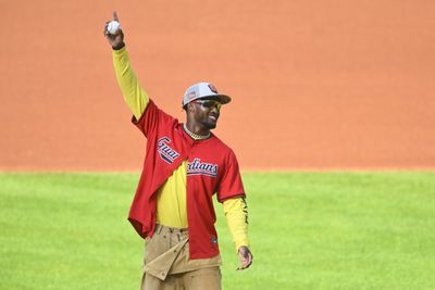 Watch: Former Ohio State star Denzel Ward throws crazy first pitch in Cleveland