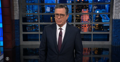 Stephen Colbert has new slogan for Trump after ‘unified Reich’ Truth Social post