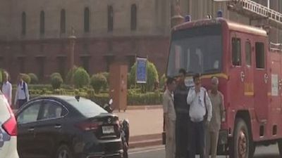 New Delhi: North Block gets bomb threat via e-mail; emergency teams rushed