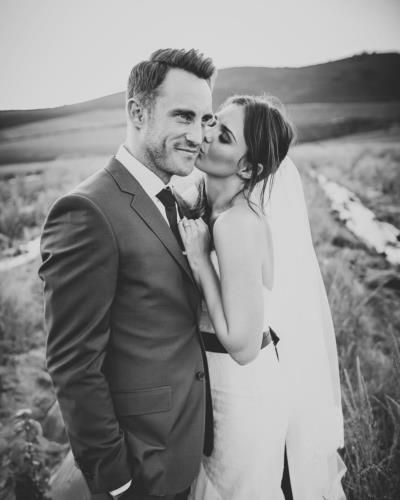 Faf Du Plessis' Heartwarming Wedding Kiss Captured In Stunning Photo